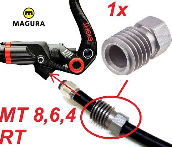 Magura Service entlüftungs kit set Öl Scheibenbremse Bremsbeläge